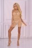 Vannas Beżowa Zmysłowa Koszulka Damska LivCo Corsetti Fashion rozmiar - S/M